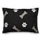 Bones & Paws Indoor/Outdoor Lumbar Throw Pillow